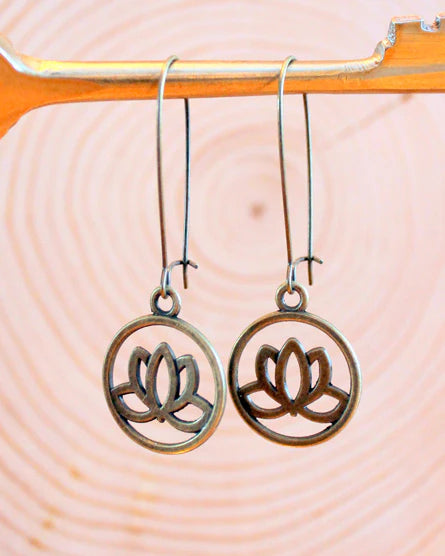 Lotus Earrings